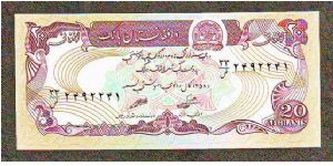 20 Afghanis
x Banknote