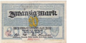 20 MARK

No  019367

12.11.1918 Banknote