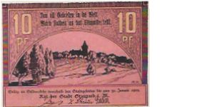 10 PFENNIG Banknote