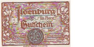 10 PFENNIG Banknote