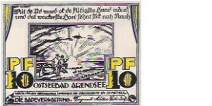 10 PFENNIG Banknote