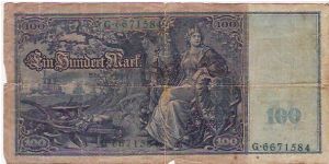 Banknote from Germany