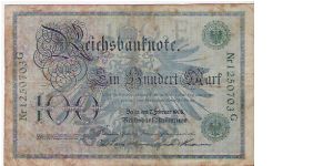 Banknote from Germany