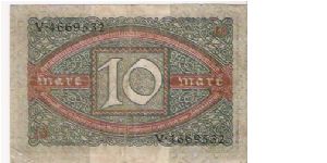 Banknote from Germany