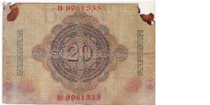 Banknote from Germany