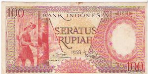 100 RUPIAH

TBS078241

P # 59 Banknote
