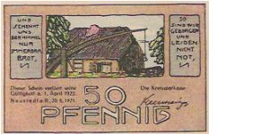50 PFENNIG

20.8.1921 Banknote
