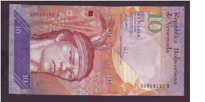 10 boliavers Banknote