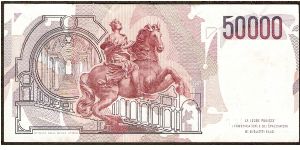 Banknote from Italy