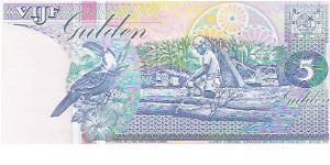 Banknote from Suriname