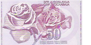 Banknote from Yugoslavia