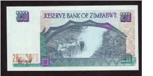 Banknote from Zimbabwe