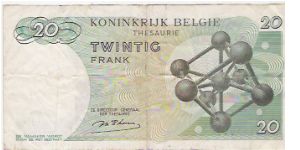 Banknote from Belgium