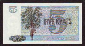 Banknote from Myanmar