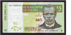 5 kwacha
x Banknote