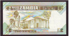 Banknote from Zambia