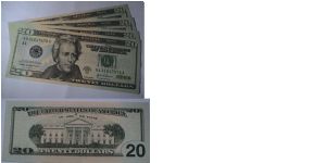 20 Dollars. Banknote