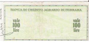 Banknote from Italy