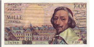 FRENCH-NEW 1000FR Banknote