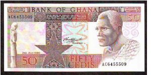 50 cedis
x Banknote