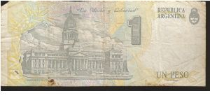 Banknote from Argentina