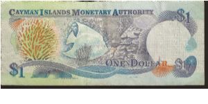 Banknote from Cayman Islands