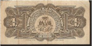 Banknote from Haiti