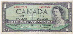 1 DOLLAR

V/M 4052789

MODIFIED HAIR STYLE

P # 75 B Banknote
