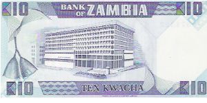 Banknote from Zambia