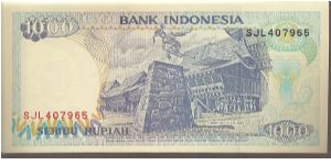 P129
1000 Rupiah Banknote