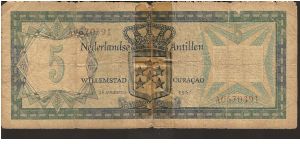 Banknote from Netherlands Antilles