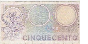 Banknote from Italy