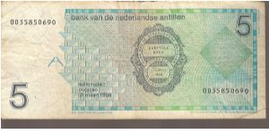 Banknote from Netherlands Antilles