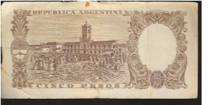 Banknote from Argentina