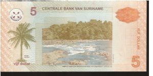 Banknote from Suriname