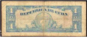 Banknote from Cuba