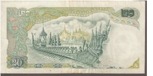 Banknote from Thailand