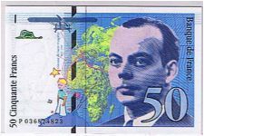 FRANCH 50 FRANCS Banknote