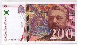 200 FRANCS Banknote