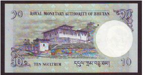 Banknote from Bhutan