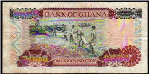 Banknote from Ghana