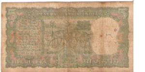 Banknote from India