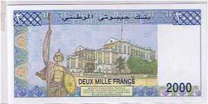 Banknote from Djibouti