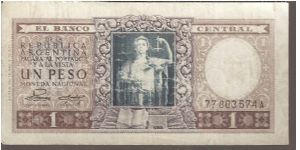 P260
1 Peso Banknote