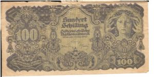 P118
100 Schilling Banknote