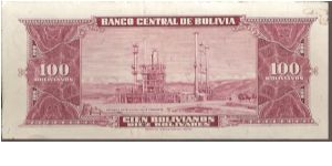 Banknote from Bolivia