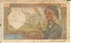 Banknote from France