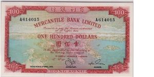 MERCANTILE $100 SCARE Banknote