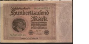 P83
100000 Mark Banknote