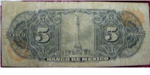 Banknote from Mexico